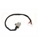 Dell Inspiron 15 41113 5100 14-3000 15-3000 3458 Serie DC jack 4.5 x 3.0 mm - 450.03006.0001 - 6 pin (5 kables)