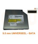 Universele DVD-RW Drive 9.5 mm SATA - gebruikt