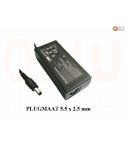 Q24U - OEM, Asus, Fujitsu, Toshiba laptop oplader oplader 19v, 3.42a - 5.5 x 2.5 mm