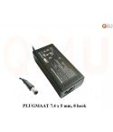 Q24U - OEM, Dell laptop oplader 19.5v, 3.34a - Octagonal barrel