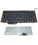 Asus Eee PC 700 701 702 703 900 series laptop toetsenbord, US - zwart