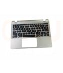 Acer Aspire E3-111 V3-111 laptop top case , US - zilver - zwart toetsenbord