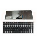 Lenovo IdeaPad U310 series laptop toetsenbord, US - zwart - wit frame