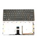 Sony Vaio SVE14 Series laptop toetsenbord, US - zwart - met licht