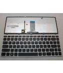 Lenovo IdeaPad G40 Flex 2-14 laptop toetsenbord, US - zwart - zilver frame - met licht
