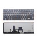 Toshiba Portege Z30 Z30-A Z30T Z30T-A laptop toetsenbord, US - zwart - met licht en pointer - lange kabel