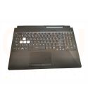 Asus Gaming F15 FX506 series laptop top case toetsenbord, US - zwart - met licht