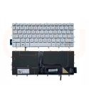 Dell XPS 13 9380 9370 9305 7390 XPS 13 9380 9370 9305 US qwerty toetsenbord - wit - licht - 0FVW9W