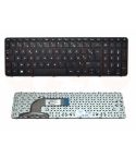 HP Pavilion 15-E 15-G 15-N series laptop toetsenbord, FR AZERTY - zwart - met frame