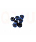 1x Muis pointer zwart / blauw, voor Dell laptops - 3x3 mm