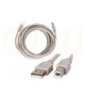 USB printerkabel, A-B, 1.5 meter