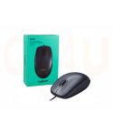 Logitech M90 USB muis zwart