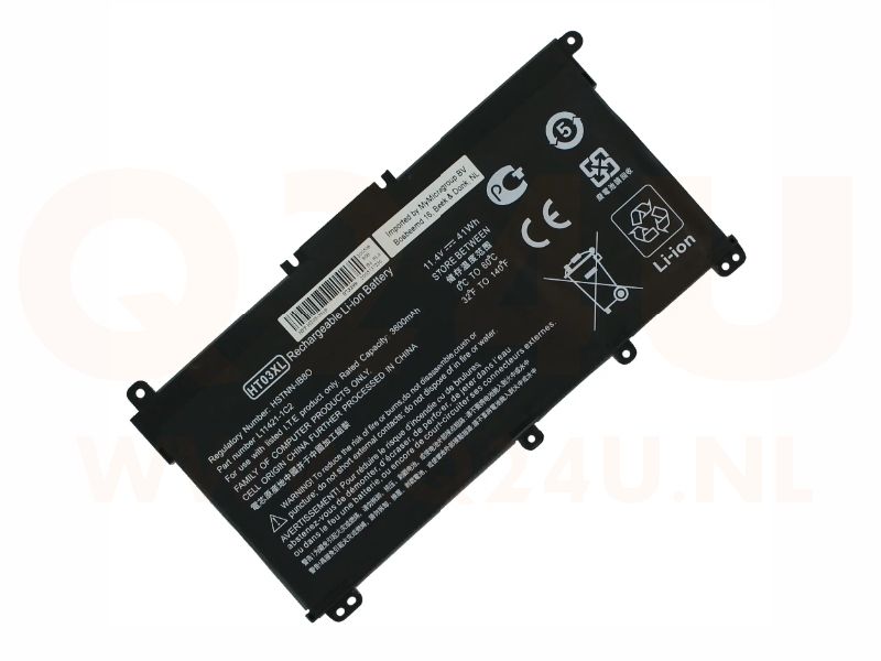 HP Pavilion 14-CE 14-CF 14-DF 15-CS 15-DA 15-DB 15-DW 17-by 17-CA series accu - 11.4v 3400 mAh - HSTNN-1B80