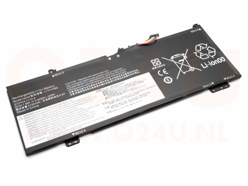 Lenovo accu - L17C4PB0 - 7.68 volt 5800 mAh