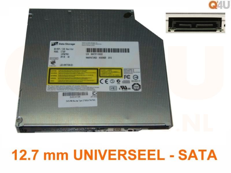 Universele DVD-RW Drive 12.7 mm SATA