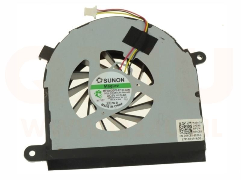 Dell Inspiron 17R (N7110) CPU koeler - 64C85 - 3 pin - gebruikt