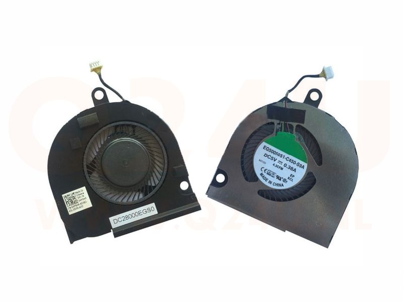 Dell Latitude E5550 series CPU koeler DC28000EGSL - 4 pin - gebruikt