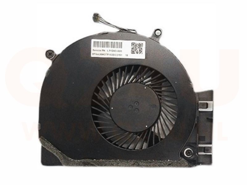 HP ZBOOK 17 G5 G6 GPU koeler - L31243-001 - 4 pin