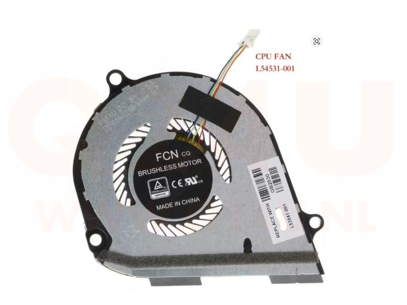 HP Envy X360 15-DS 15-DR 15M-DR 15M-DS CPU koeler - L53541-001 - 4 pin