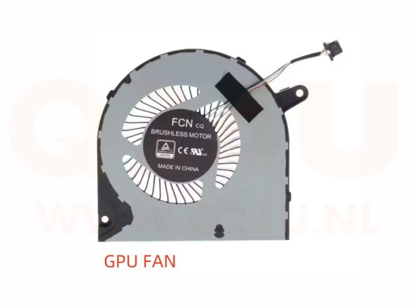 Dell G5 15 5500 5505 G3 3500 GPU koeler - 4 pin - 0F3DF0