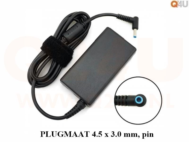 Q24U - OEM, HP laptop oplader 19.5v, 4.62a - 4.5 x 3.0 met pin