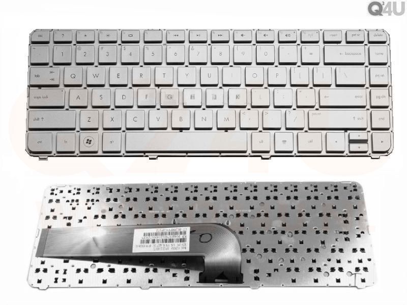 HP Pavilion DV4-3000 DV4-4000 series laptop toetsenbord, US - zilver