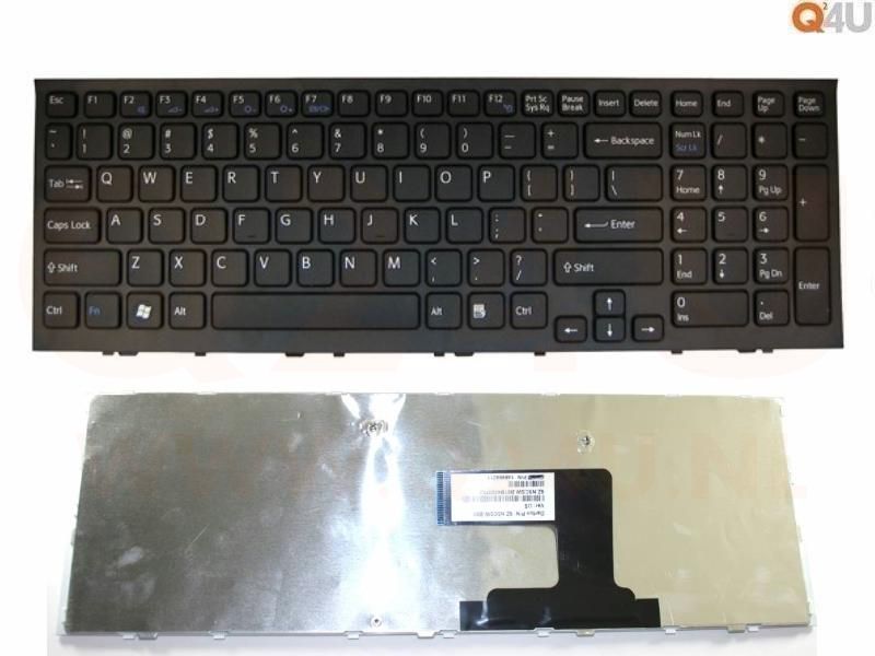 Sony Vaio VPC-EL-serie laptop toetsenbord, US - zwart