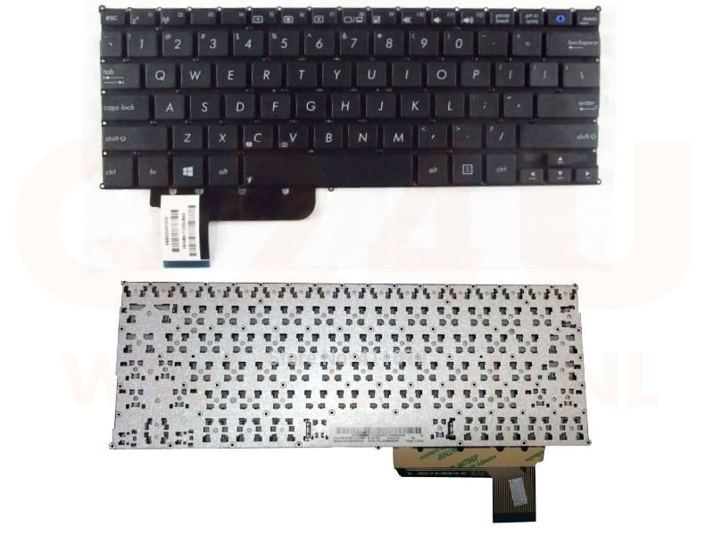 Asus X201E X202E series laptop toetsenbord, US - zwart