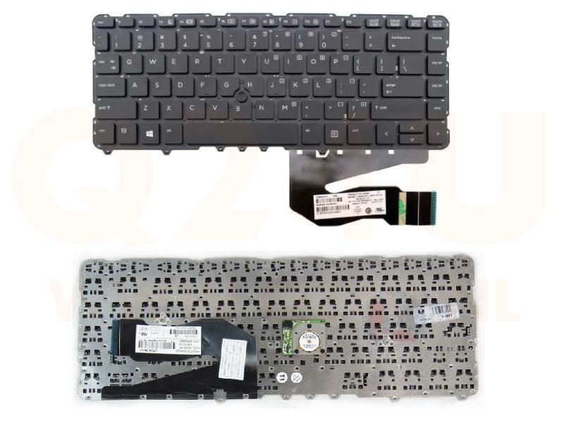 HP EliteBook 840 850 G1 840 G1 G2 laptop toetsenbord, US - zwart