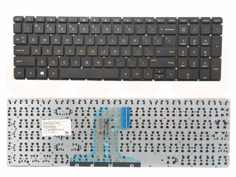 HP 15-AC 15-AF 15T-AC 15Z-AF 250 255 256 G4 laptop toetsenbord, US - zwart - gebruikt