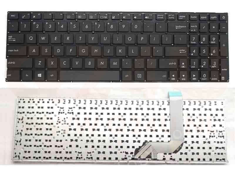 ASUS VivoBook A542 K542 series laptop toetsenbord, US - zwart