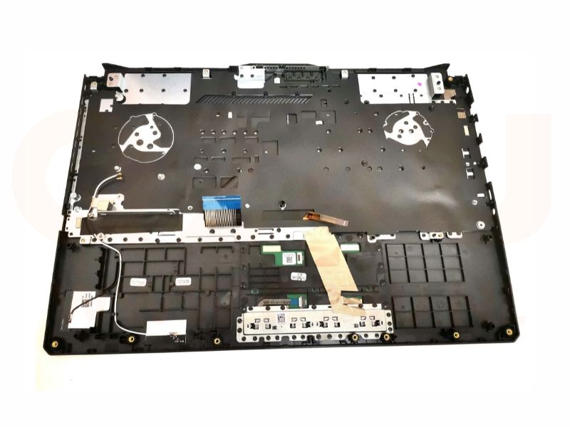 Asus Gaming F15 FX506 series laptop top case toetsenbord, US - zwart - met licht