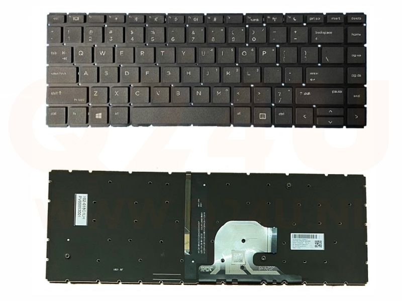 HP Probook 445 G6 440 G6 440 G7 US toetsenbord - L74246-051 - met licht