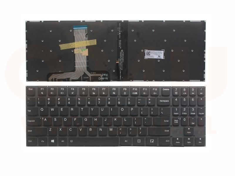 Lenovo Legion Y520-15IKB Y720-15IKB US toetsenbord met wit licht