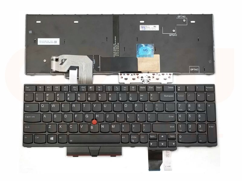 Lenovo Thinkpad P15 P17 T15g Gen 1 laptop toetsenbord US qwerty - 5N20Z74859 - met licht