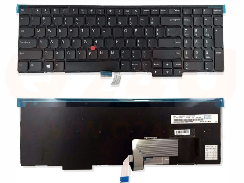 Lenovo ThinkPad L570 toetsenbord - US QWERTY - SN20L79835 - zonder licht