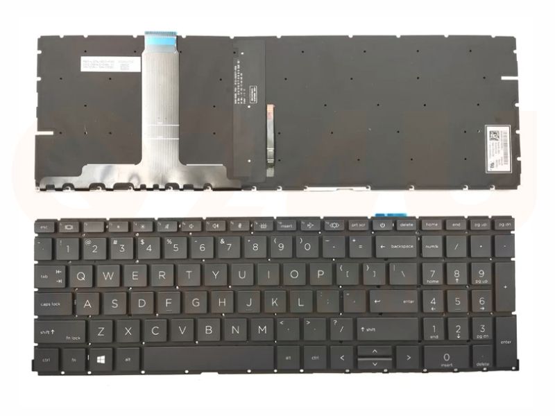 HP Probook 450 455 G8 650 G7 50 G8 laptop toetsenbord US qwerty - met licht
