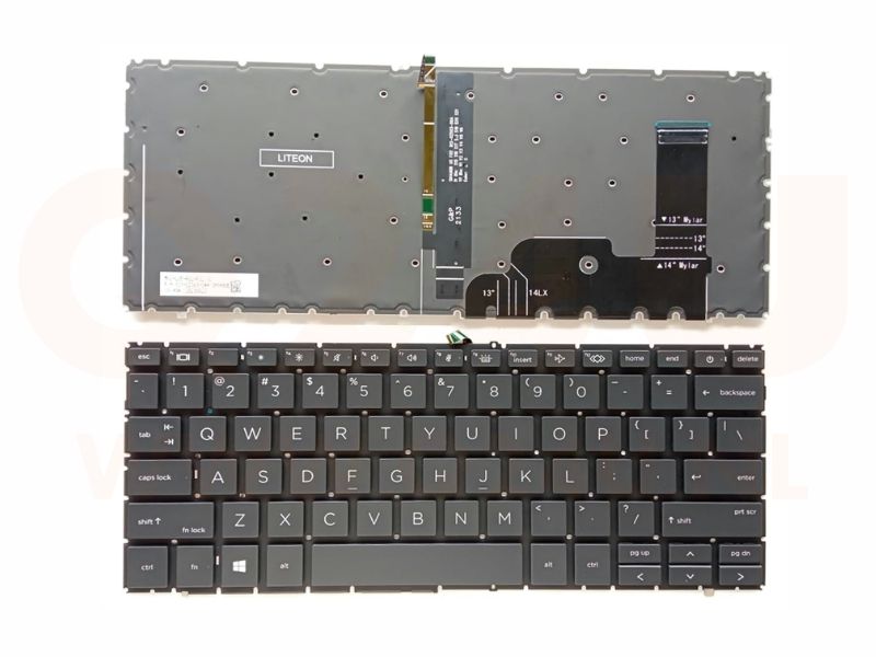 HP Elitebook 830 G9 840 G9 845 G9 toetsenbord US - met licht - M93407-001