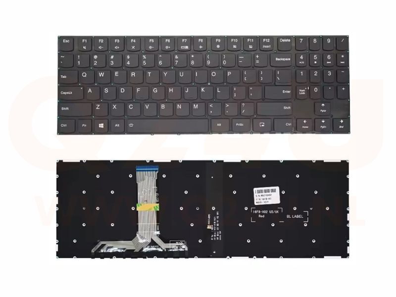 Lenovo Legion Y7000 Y7000P Y530 Y540 530P qwerty toetsenbord - met licht
