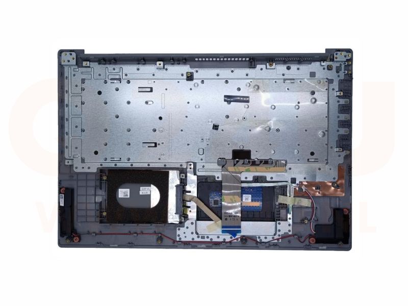 Lenovo Ideapad L340-17API L340-17IWL top case toetsenbord US - zilver - 5CB0S17185 - licht