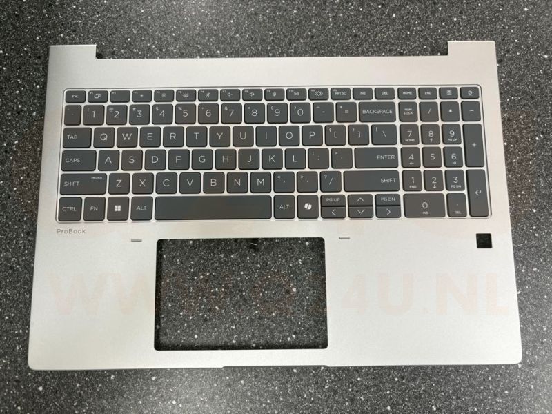 HP ProBook 4 G1i G1A G1iR 16 US qwerty toetsenbord top case - licht