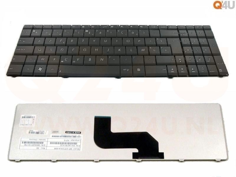 Packard Bell EasyNote TJ65 LJ65 LJ61 LJ71 TJ73 TJ65 series laptop toetsenbord, BE AZERTY - zwart