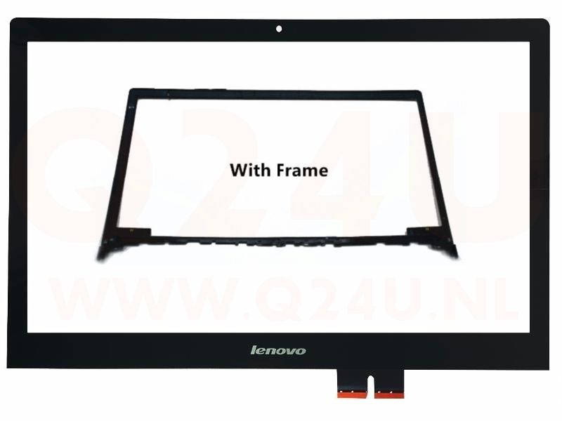 Lenovo IdeaPad Flex 2-14, touch panel met frame (digitizer)