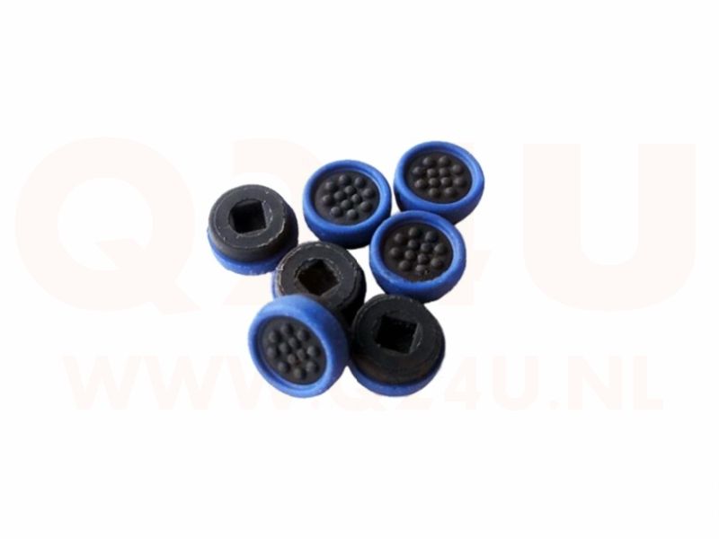 1x Muis pointer zwart / blauw, voor Dell laptops - 3x3 mm