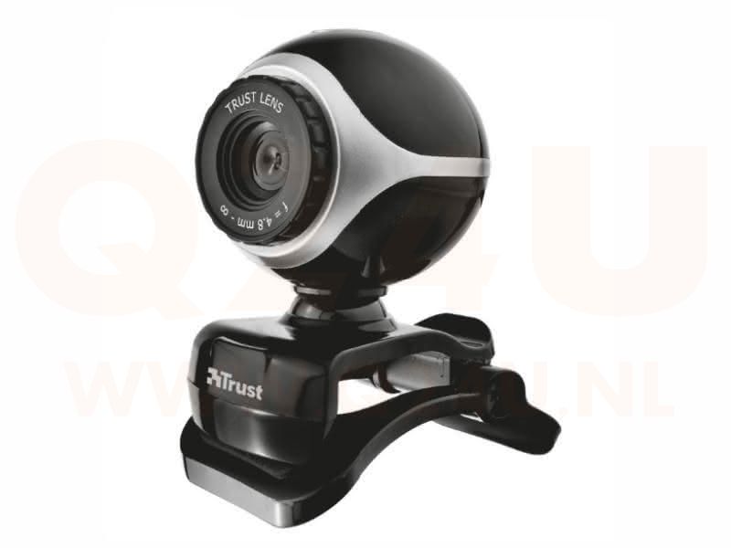 Trust Webcam Exis zwart, USB