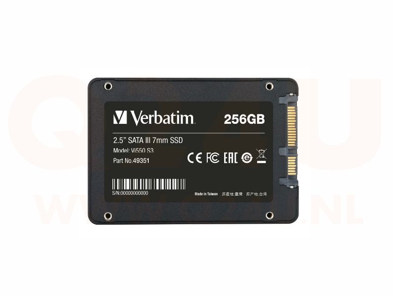 Verbatim Vi550 S3 2.5 inch SSD 256 GB