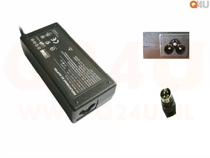 LCD voeding 12v 8a, 4 pins plug