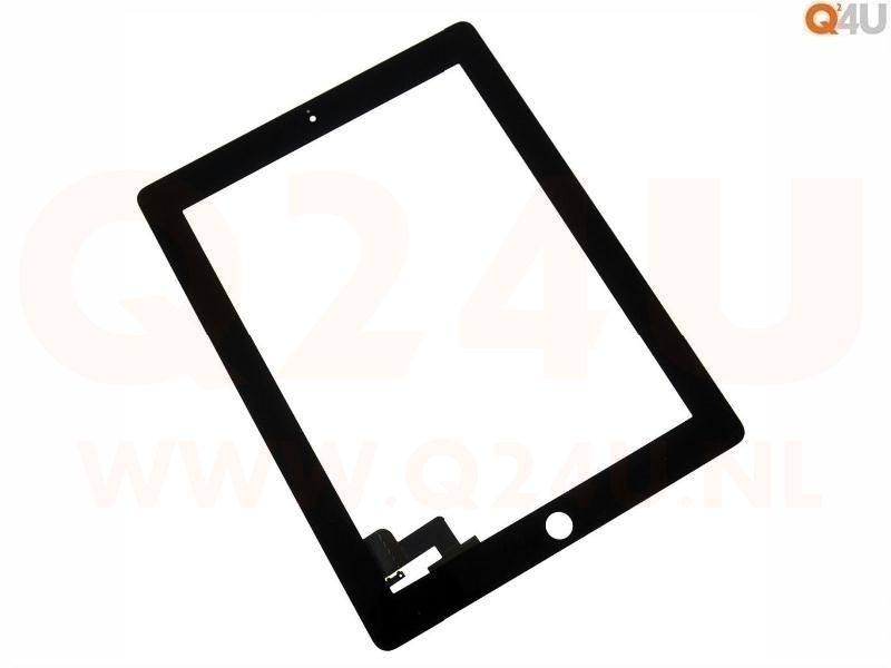 Apple Ipad 2 digitizer zwart