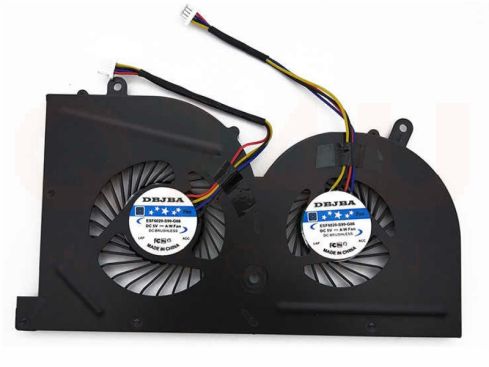 MSI GS63VR GS73VR Stealth Pro GPU koeler - BS5005HS-U2L1 - 2x 4 pin