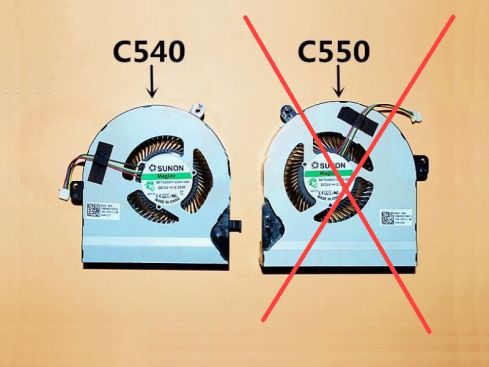 Asus GL502 series CPU koeler - MF75090V1-C540-S9A - 4 pin - 7 mm dik